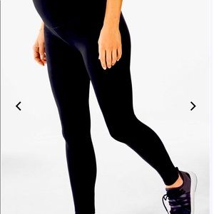 Fabletics Purelux Maternity Black Leggings